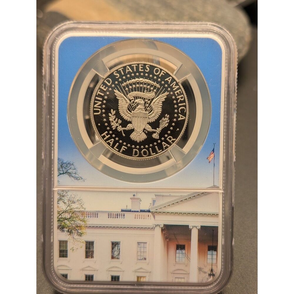2021‑S Kennedy Half PF69 Ultra Cameo NGC Early Releases Portrait Label - Picture 2 of 2